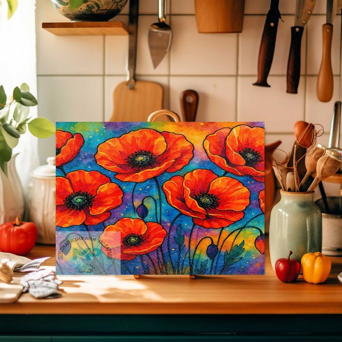 Стъклени дъски за рязане 28х 30 см