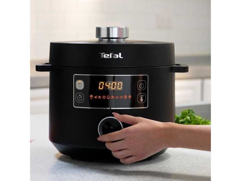 Мултикукър с 10 Програми Tefal CY7548 Turbo Cuisine  - 5L,  Черен