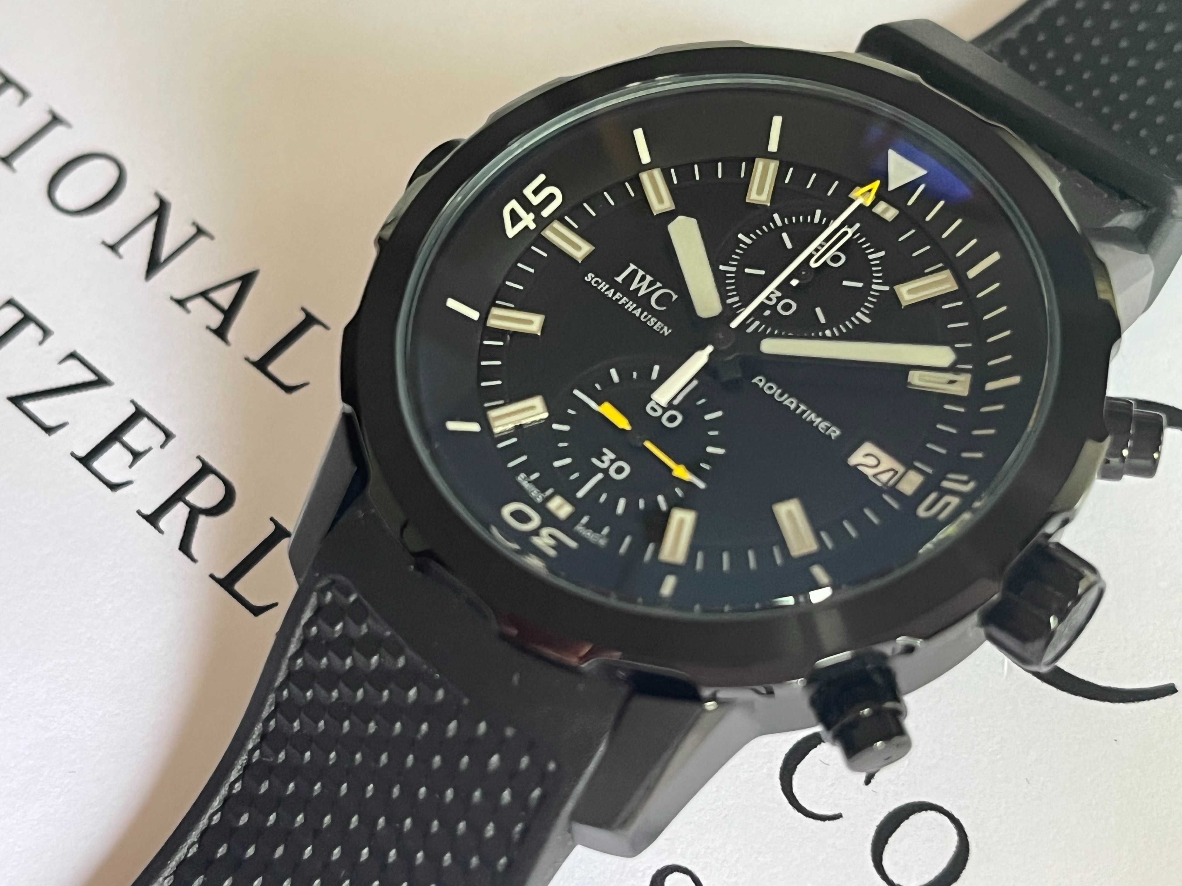 Мъжки часовник IWC Aquatimer “GALAPAGOS ISLANDS” 45mm батерия