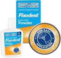 Порошок(клей) для зубных протезов Fixodent Extra Hold 2,7 унции(70гр)