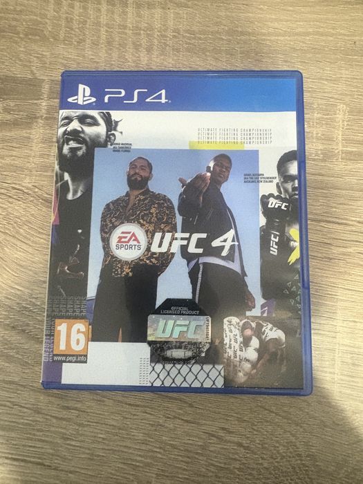 UFC 4 игра Playstation 4