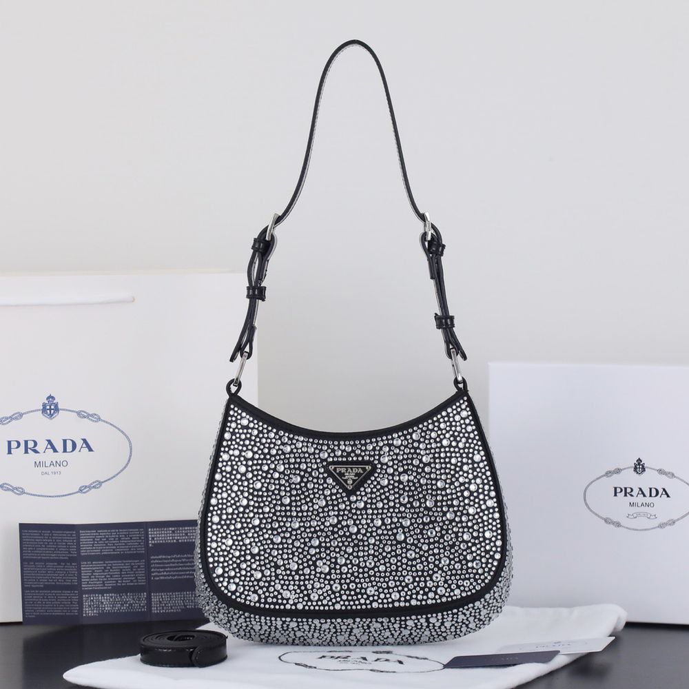 Geanta Prada Cleo Crystals