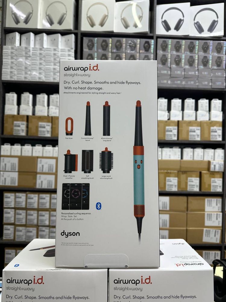 Dyson airwrap 1:1 оригинал, Дайсон HS08 с блютузом, Дайсон стайлер