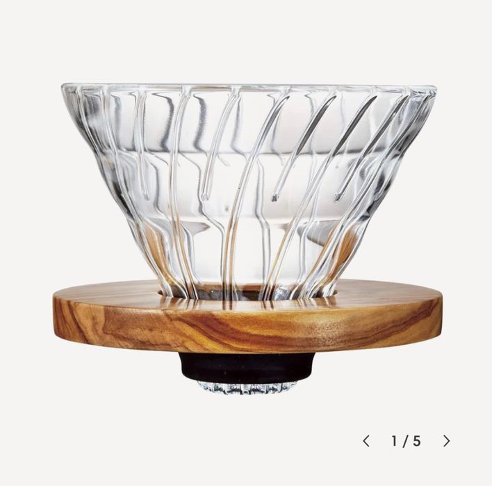 HARIO Coffee Dripper Glass V60 TIP-02