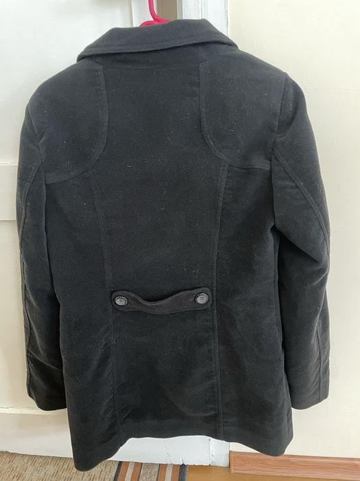 Черно дамско палто