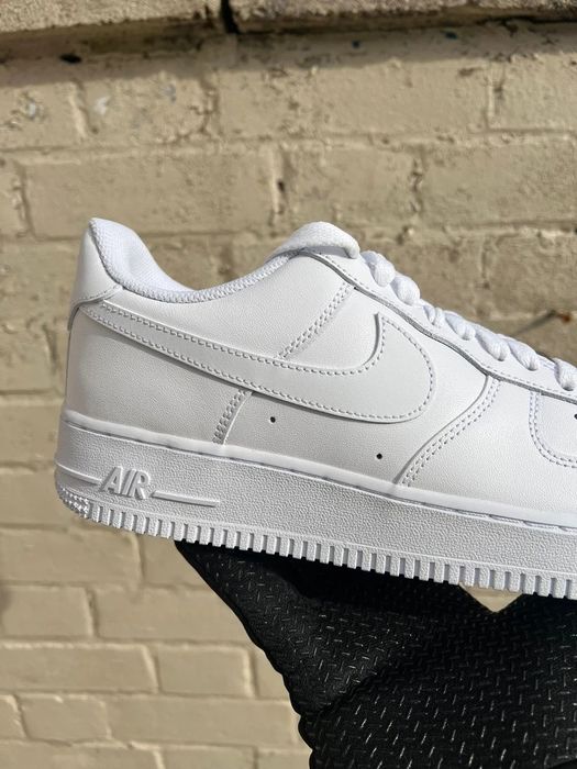Adidași Nike Air Force Alb Low
