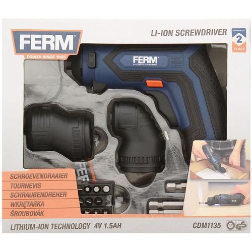 Акумулаторна отвертка FERM CDM1135