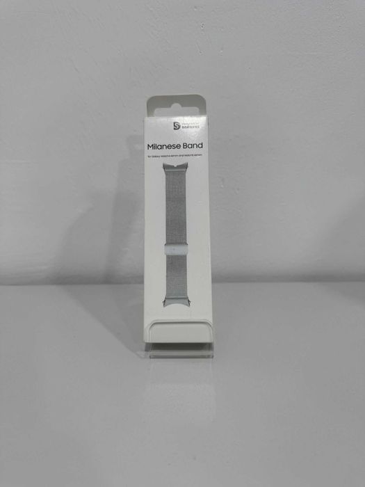 ZAP AMANET MARGEANULUI- Curea ceas Samsung Watch 4/5 44mm Silver #5665