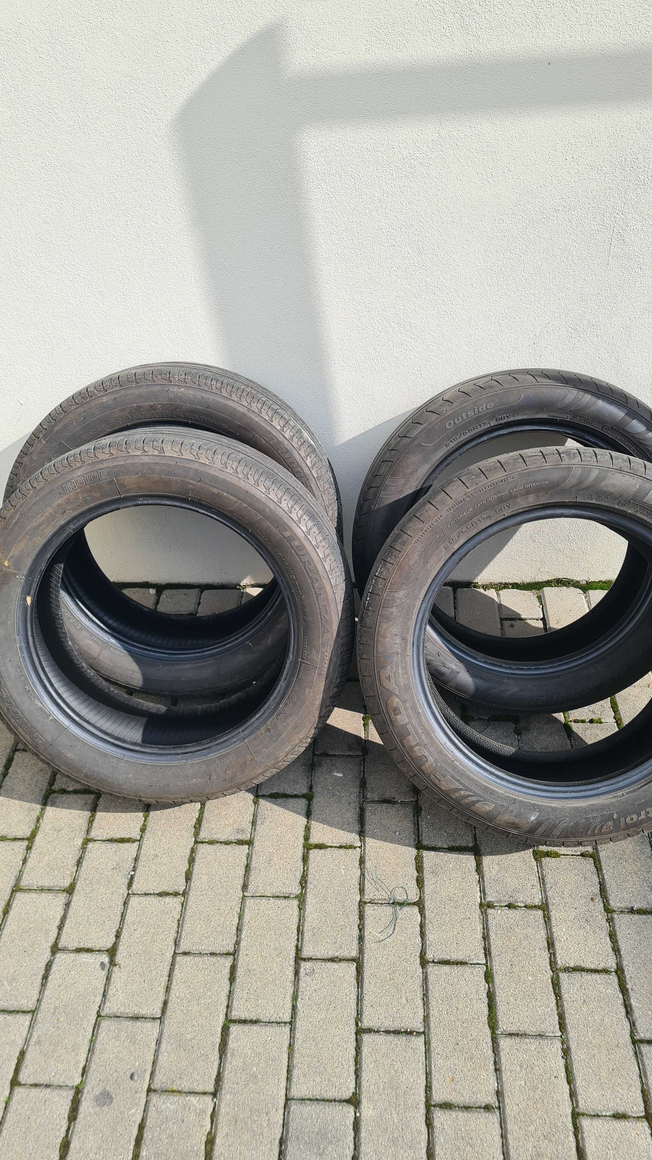 Vand anvelope vara Fulda si Bridgestone 215/55/17