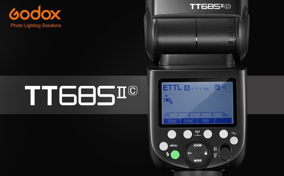 Светкавица Godox TT685 II C TTL Thinklite за Canon