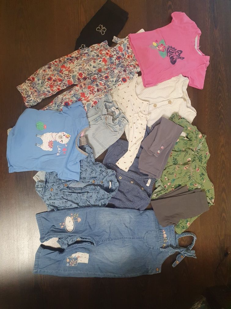 Lot haine 80-86 zara next h&m