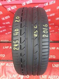 Anvelopa de VARA - 245/40/20 - BRIDGESTONE - 7.23 MM - DOT 2016 RFT !