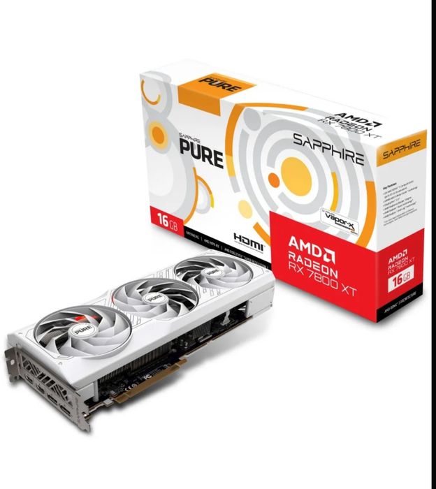 7800xt Sapphire AMD Radeon PURE OC