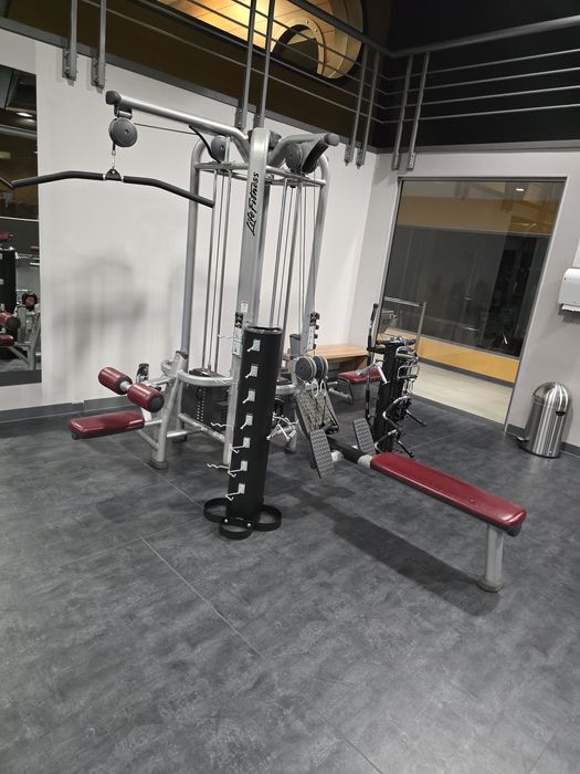 Life fitness 3 station лайф фитнес 2 долни скрипци 1 горен скрипец