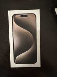 iPhone 15 PRO 256GB Natural Titanium Sigilat