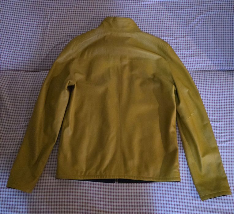 Geaca de piele cu 2 fețe