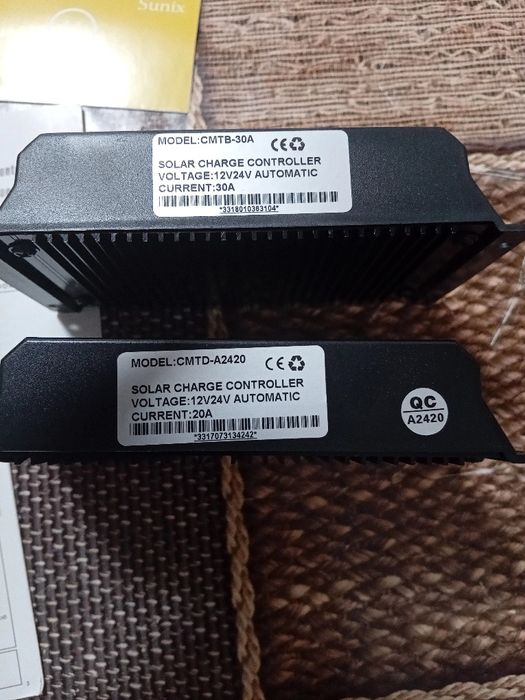 Solar charger controller 12/24 V