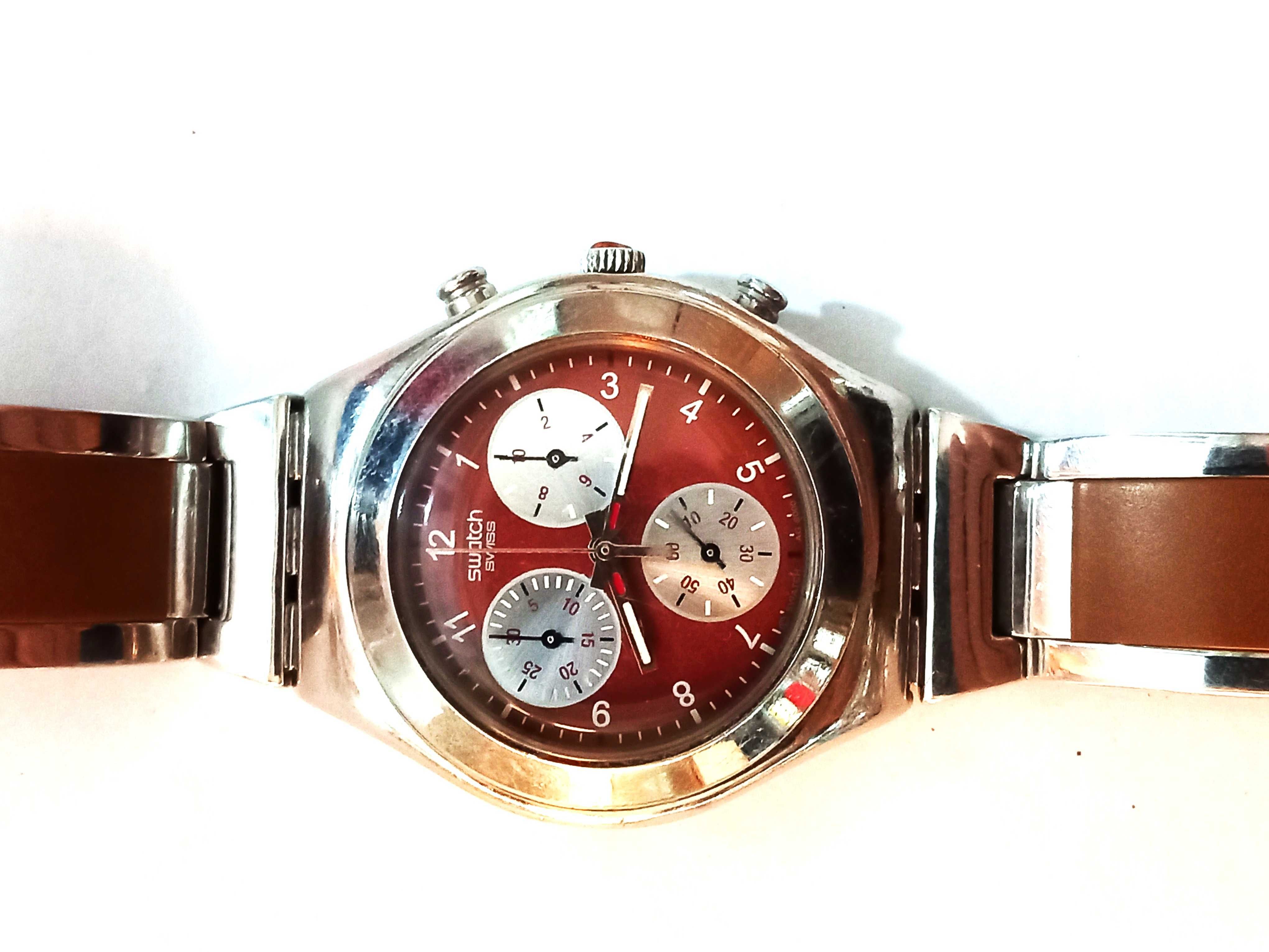 ceas SWATCH Chronograph , cadran VISINIU,