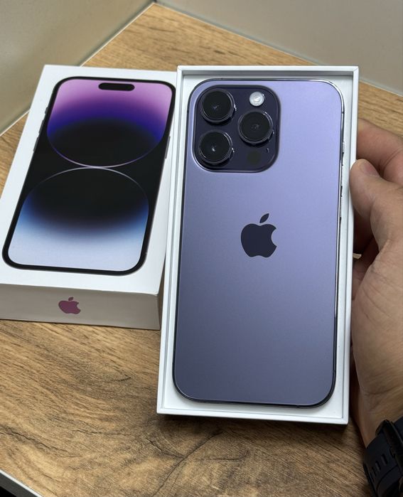  iPhone 14pro 5G 256gb ZD/A deep purple аккум 100% на офиц.гарантии!