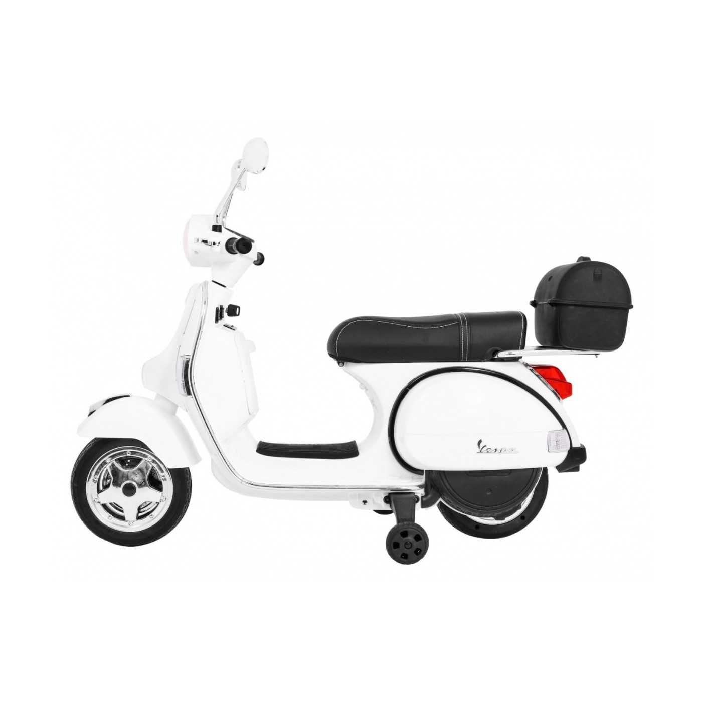 Лицензиран Акумулаторенен Скутен Vespa, 25W, 12V4,5Ah, EVA гуми