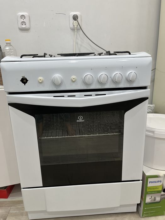 Газ плита indesit