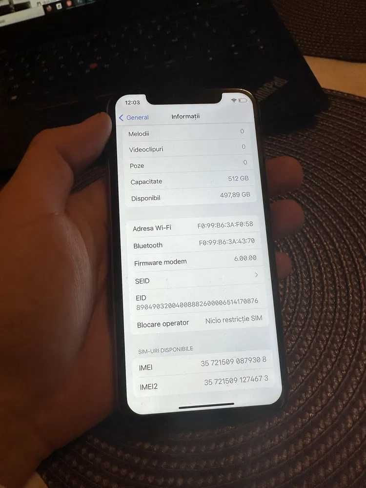 iphone xs 512GB liber de retea