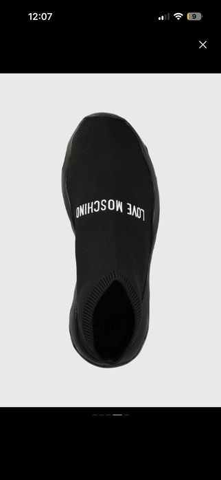 Обувки тип чорап Love Moschino