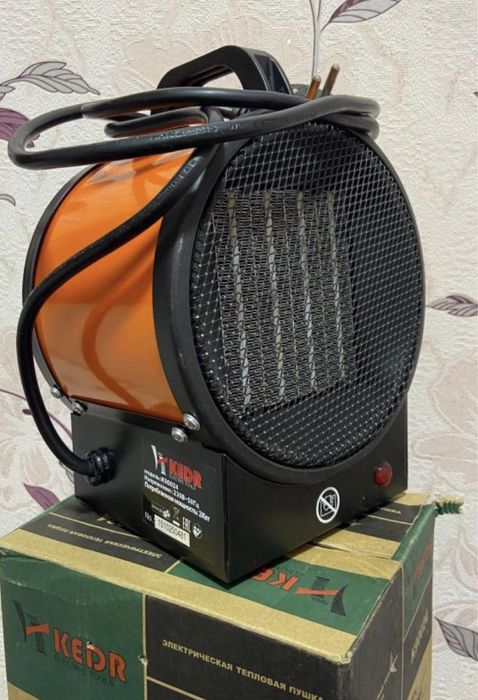 Тепло-вентилятор, пушка