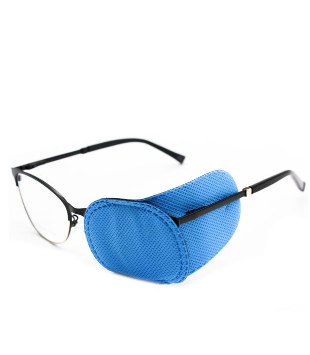 Тканевый окклюдер синий