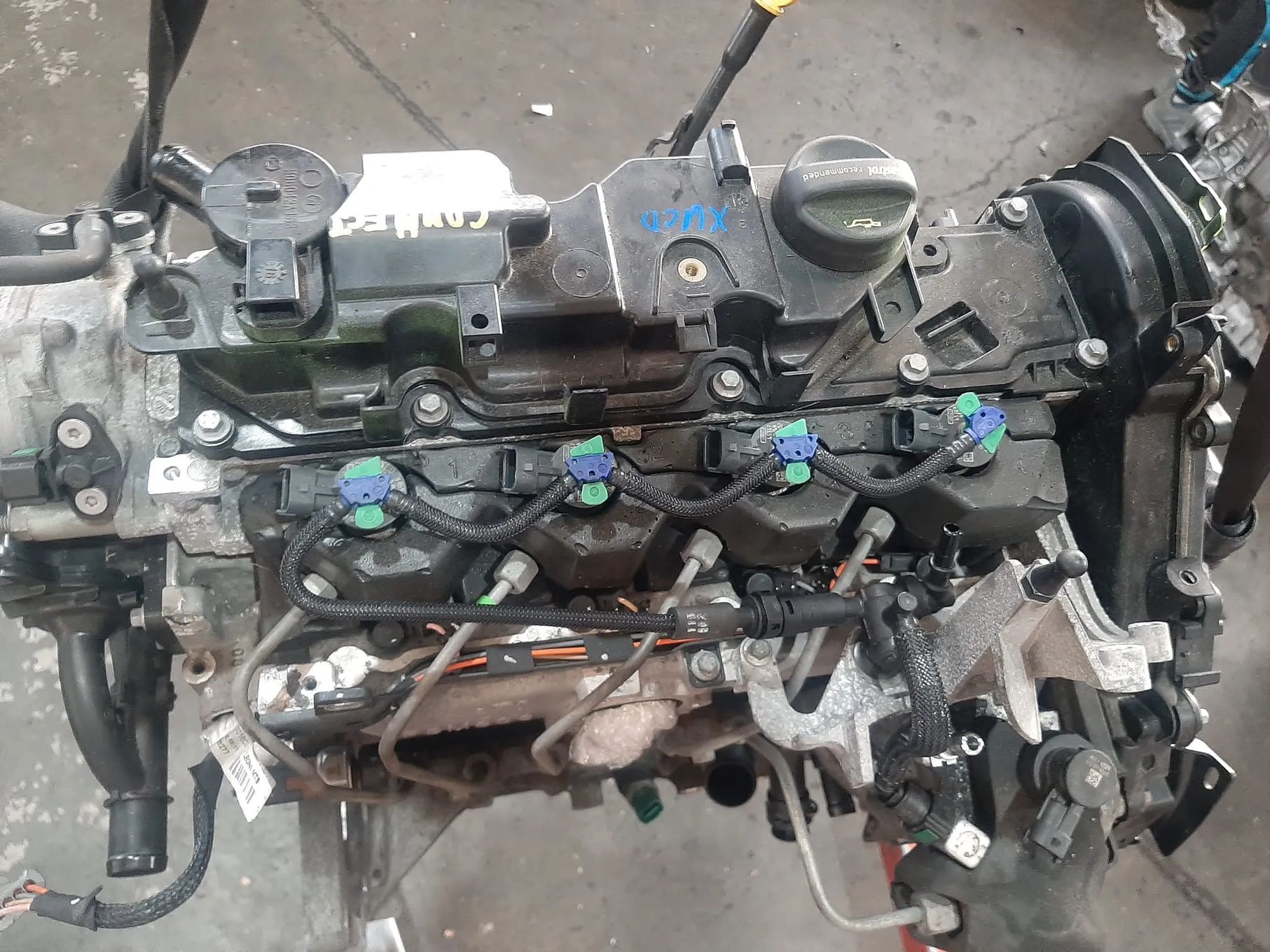 motor xucd 1.5 tdci ford transit connect