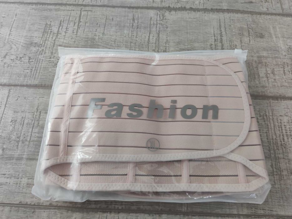 Centura abdominala postnatala, 3 piese, crem, nou, marimea XL