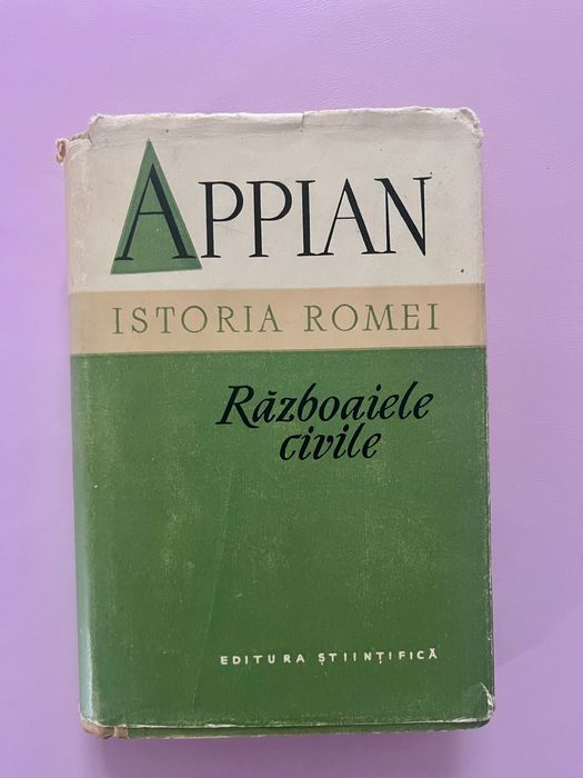 Istoria Romei-Razboaiele civile, Appian