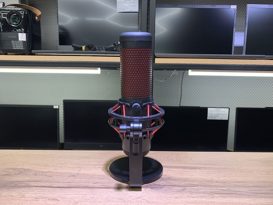 Микрофон HyperX QuadCast, конденсаторный, 1137/А10