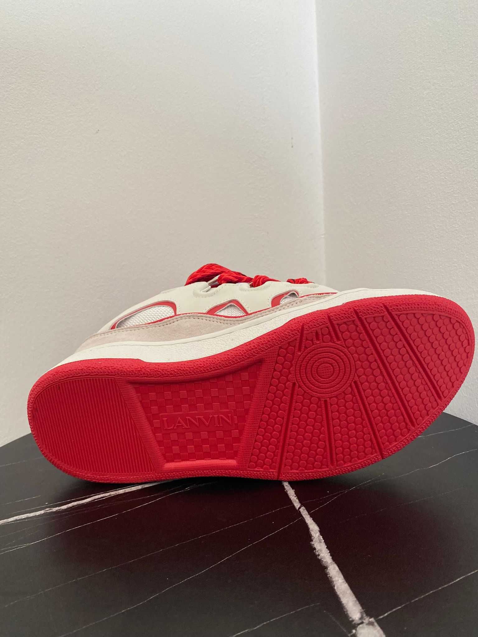 Lanvin Paris Curb Red (39; 40; 41; 42; 43)