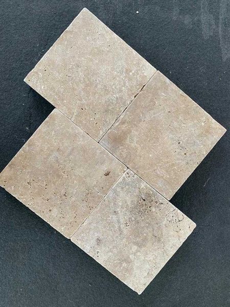 Travertin/Placi Travertin/Pavaj Travertin Beige 15,2x15,2x3 cm