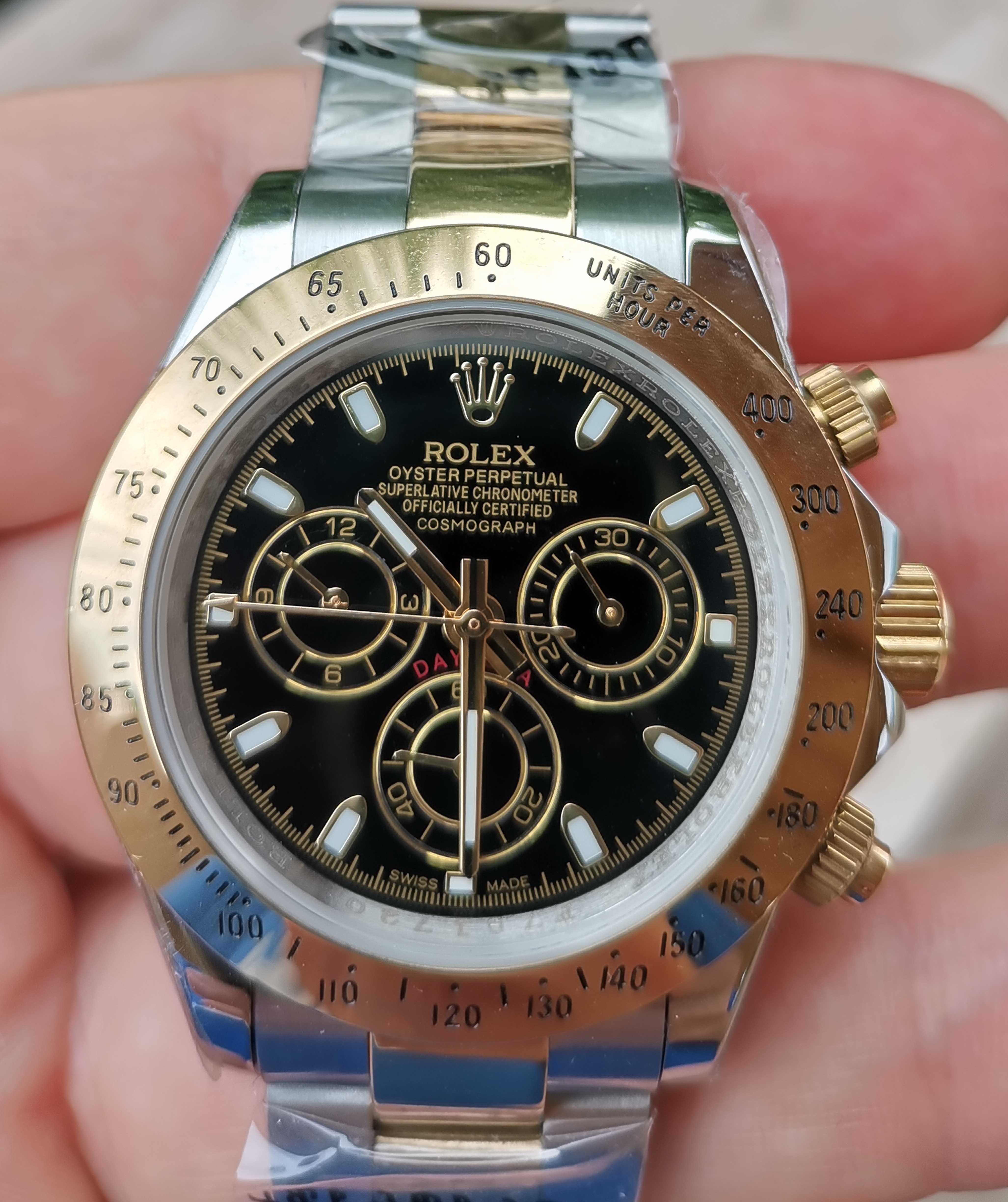 Rolex Daytona Automatic 40 mm geam Safir bezel Ceramic