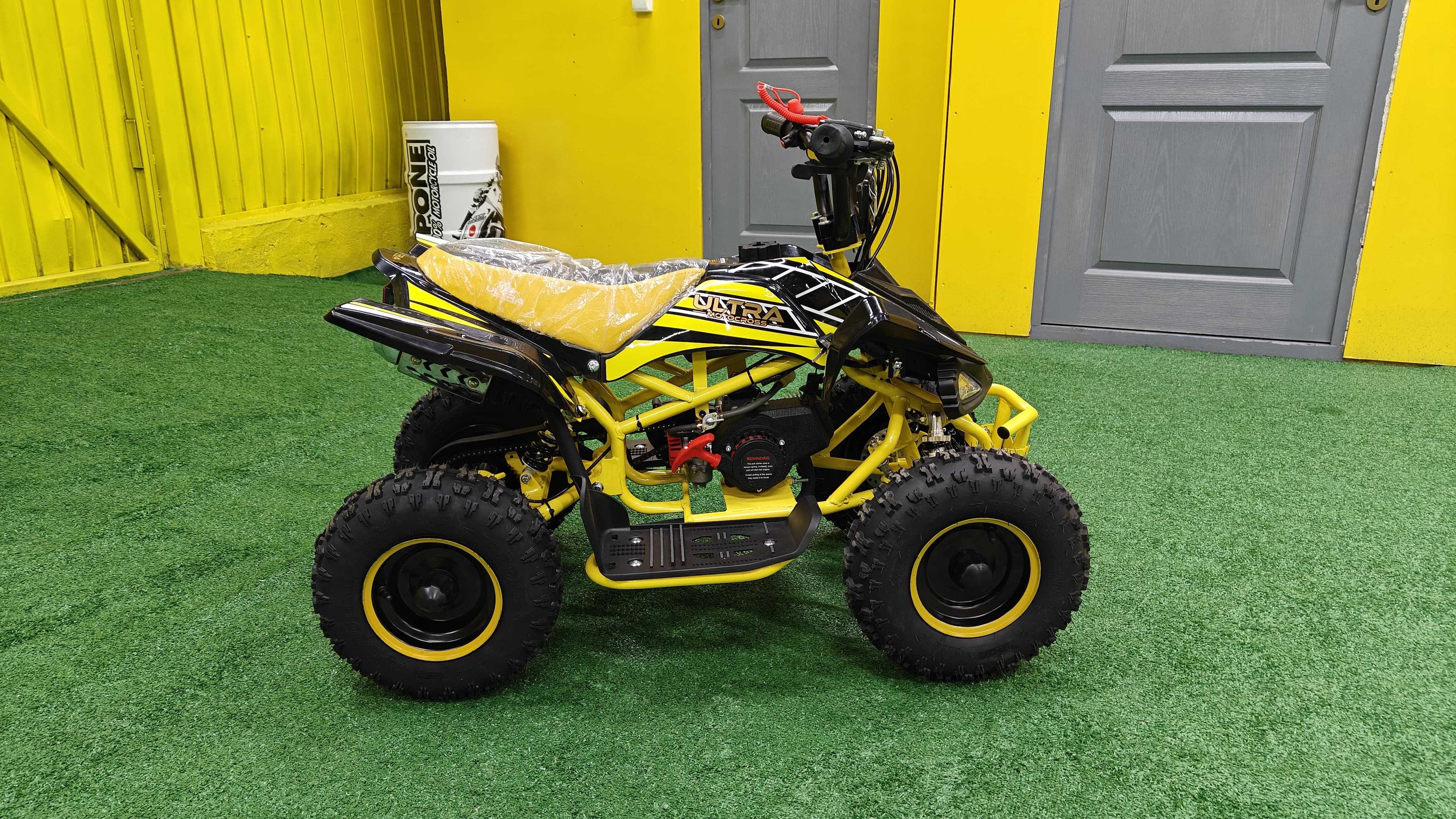 ATV copii 49cc 2T Ultra Raptor demaror automat, cu garanție!