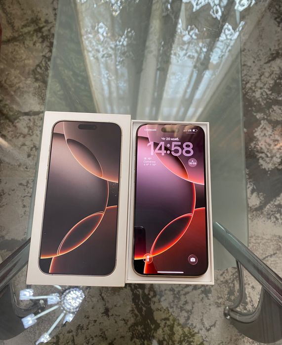 iphone 16 Pro max desert titanium 256 Gb