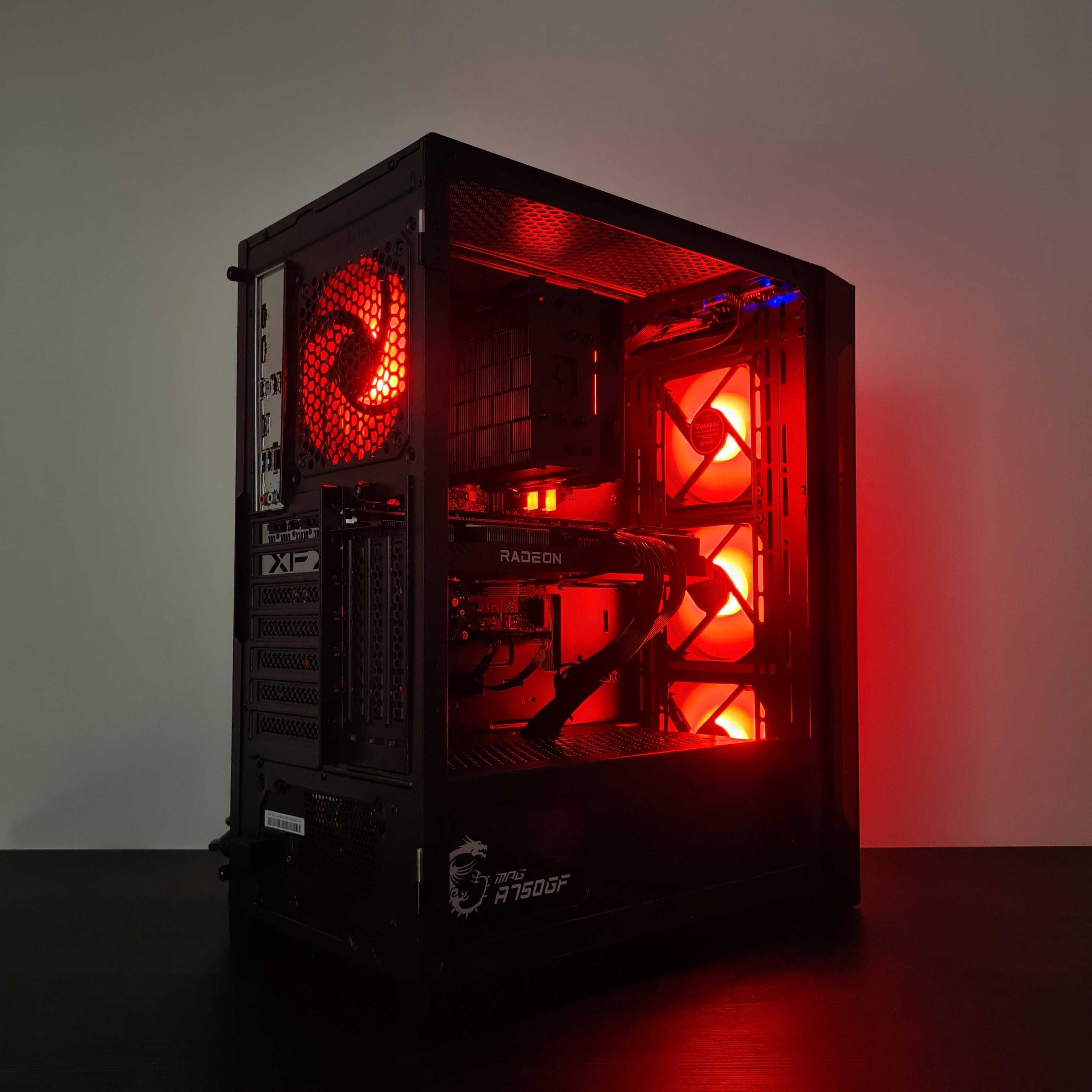 Геймърски компютър! RX 6700 , Ryzen 5 5600 ,16GB RAM/Нов+Гаранция!