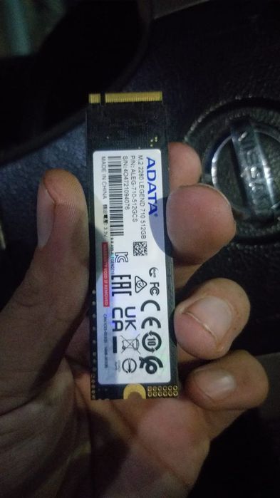 SSD 512 гб новый почти