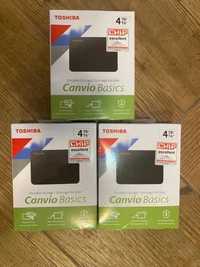HDD Hard Disk extern TOSHIBA Canvio Basics 4TB SIGILAT