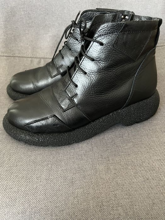 Дамски боти - естествена кожа