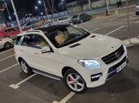 Mercedes ML 250d Blutec, 2.2 CDI 204 Cp, Euro 6, Alb Perlat, Impecabil