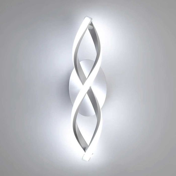 LED Стенна лампа 16W Студена бяла светлина 6500K