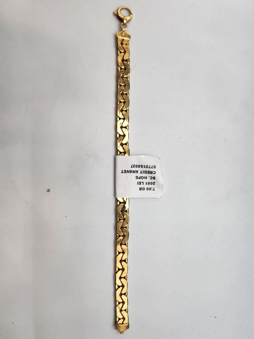 Hope Amanet P11-Bratara de aur 14k / 7.66gr