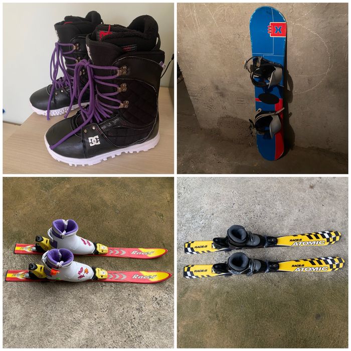 Детски ски и сноуборд