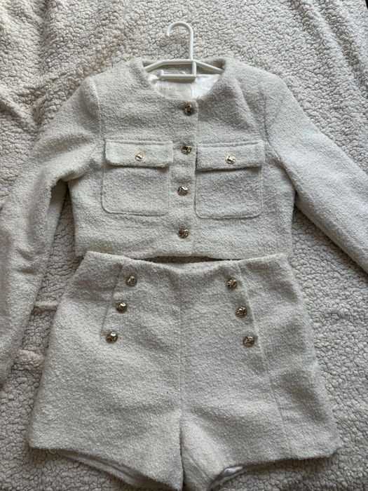 Твидовая двойка , шорты и пиджак