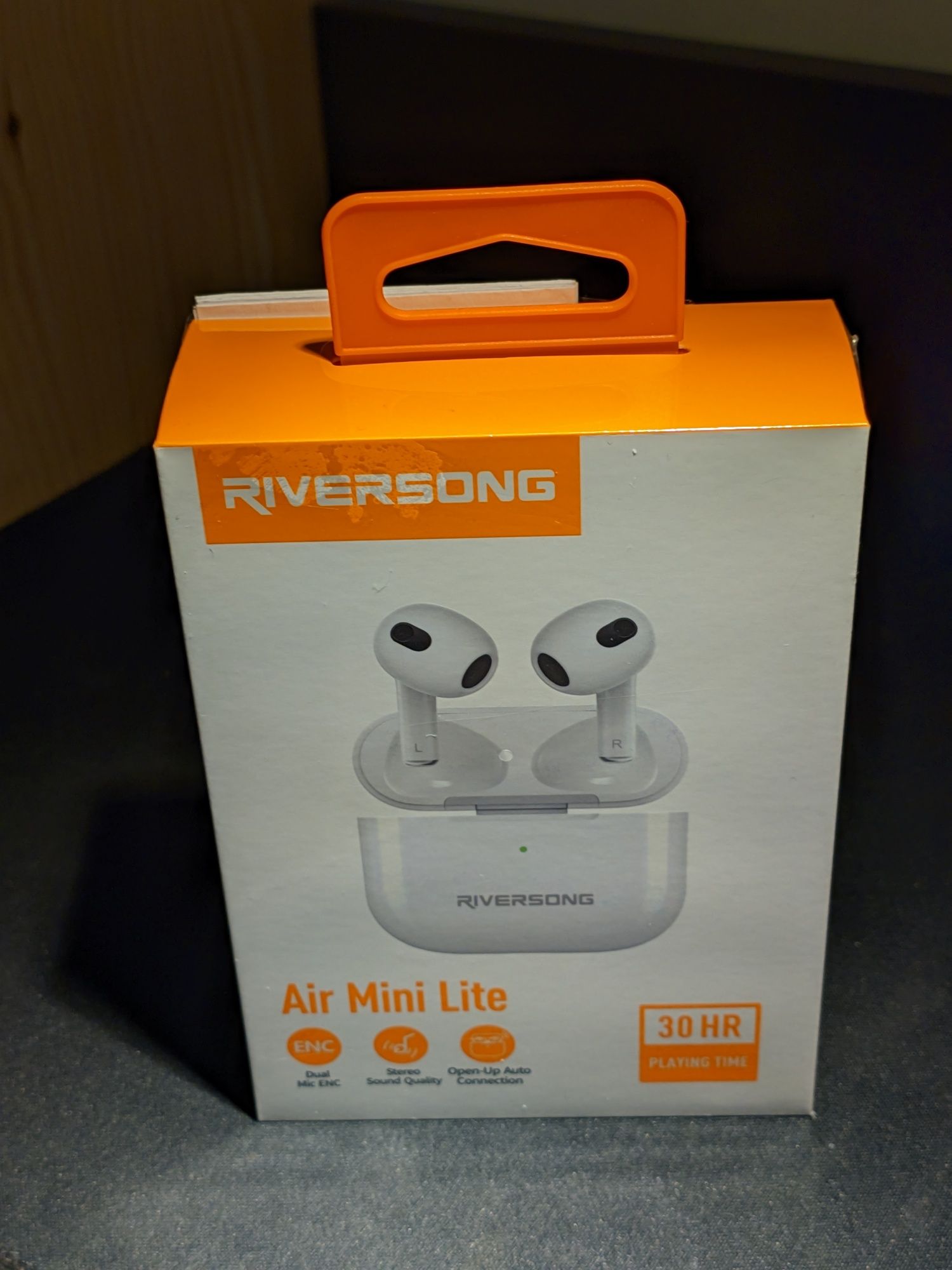 Căști bluetooth true wireless Riversong Air Mini Lite, sigilate