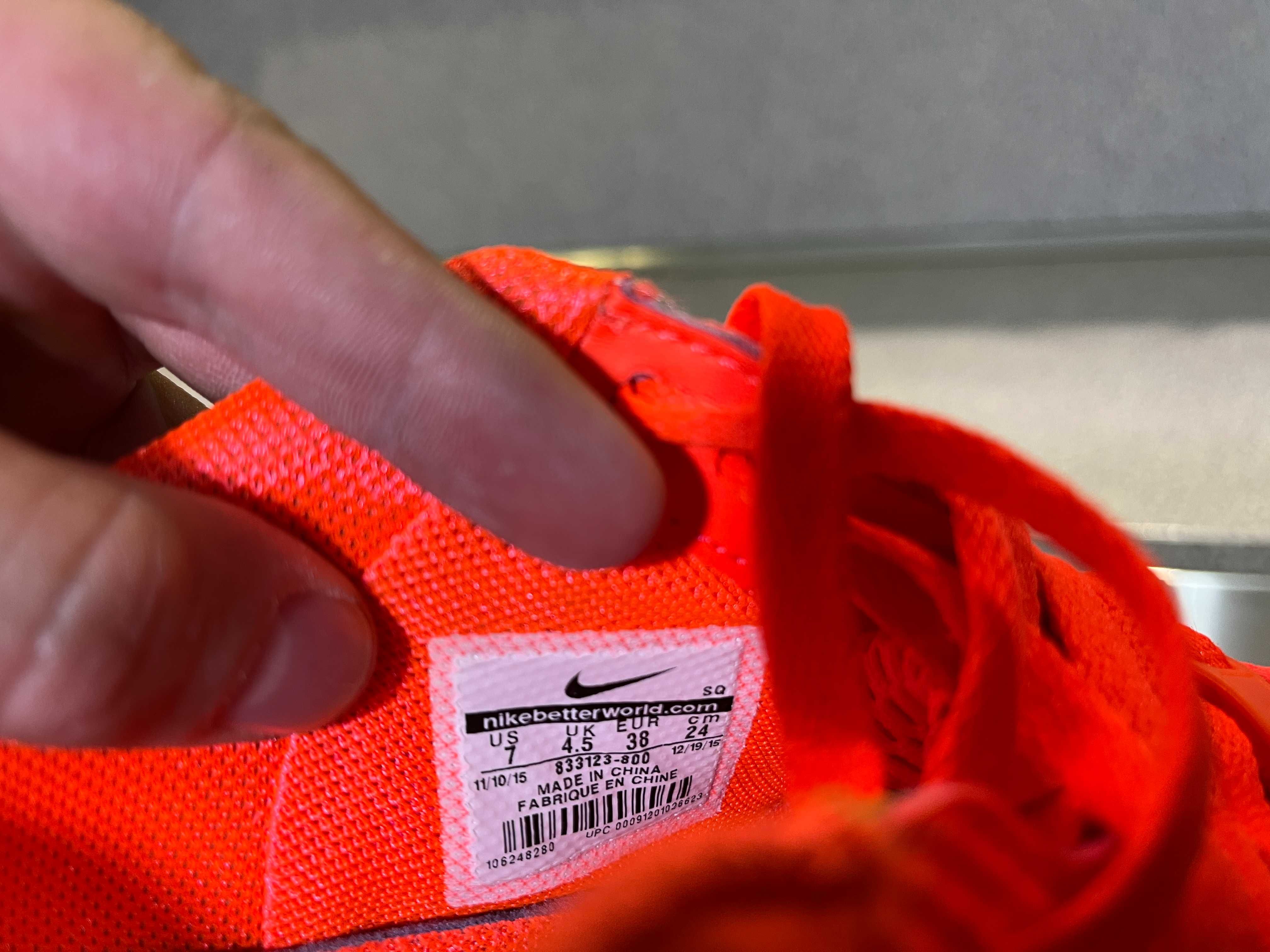 ОРИГИНАЛНИ *** Nike Air Force 1 Upstep Breathe Low Orange W