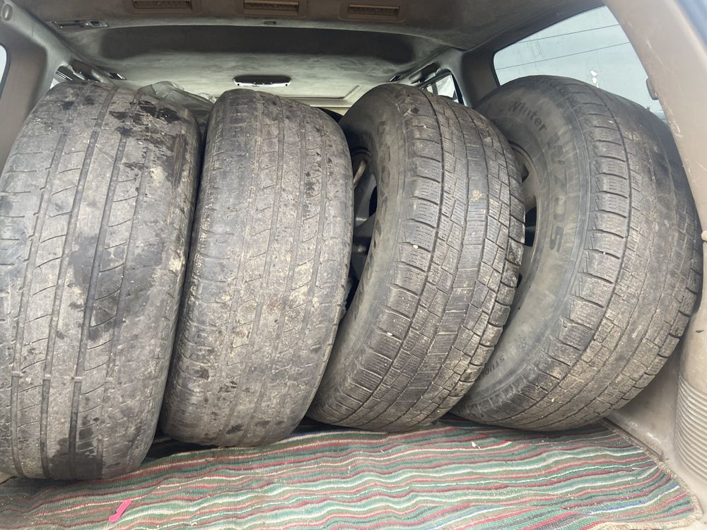 Продам резину 265/70 R16, 285/65 R17